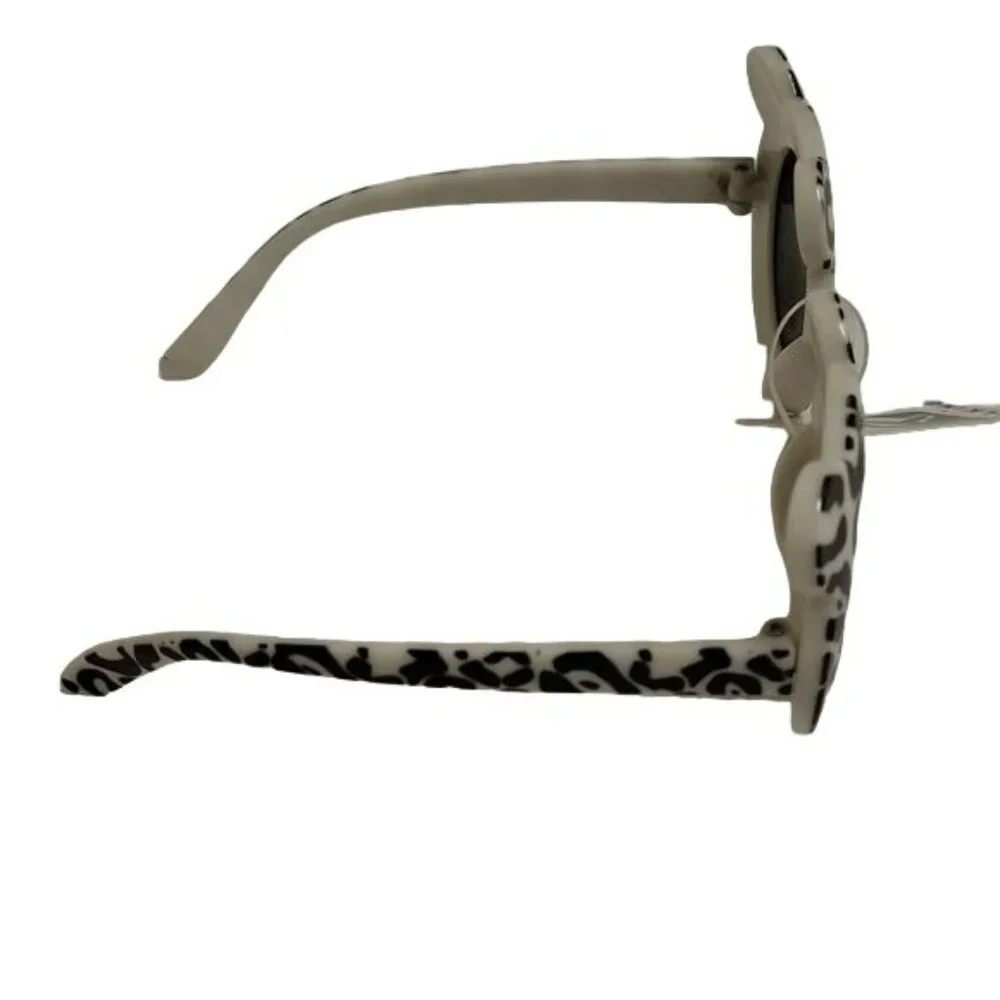 Royal King Sunglasses Bear with Ears Children Kids Black White Animal Print